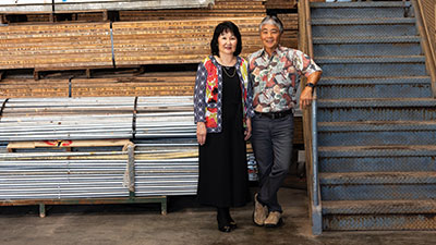 <p><strong>Conrad and Eloise Murashige</strong><br />Shioi Construction, Inc.</p>