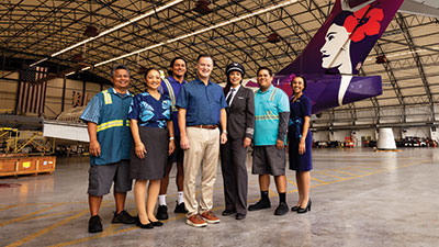 <p><strong>Hawaiian Airlines</strong><br />Joe Sprague - CEO</p>