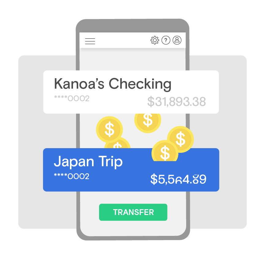 transfer funds illustration